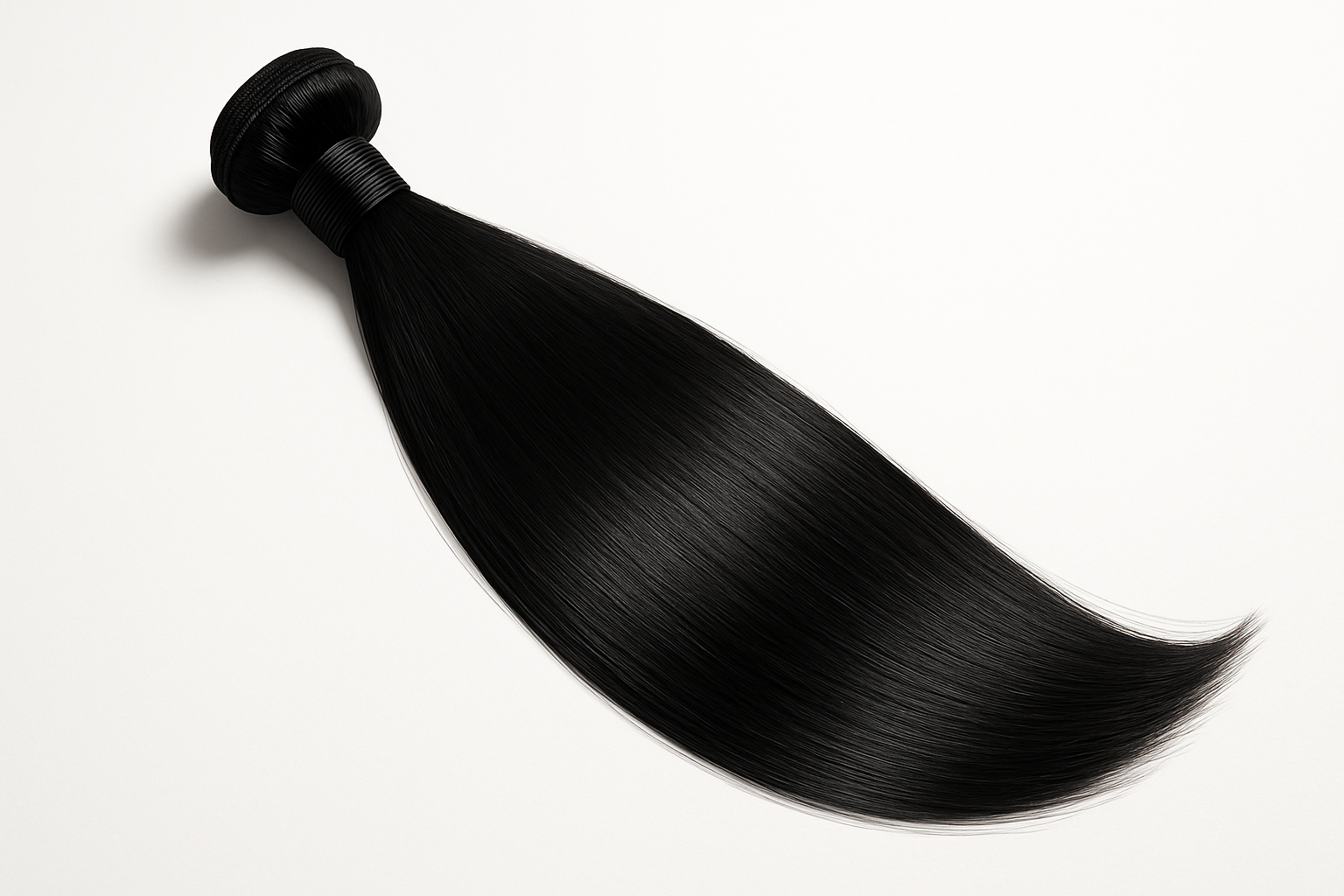 straight raw hair bundle